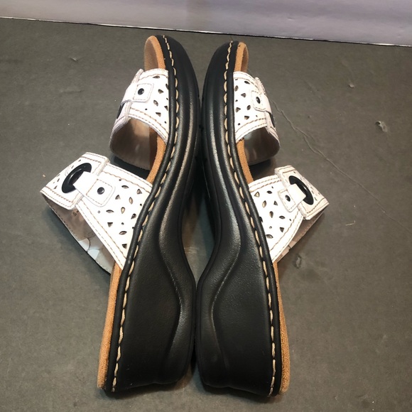 Clark’s Collection soft cushion Lexi Laurel slip on sandals. Size 8.5 M. NWOB - Picture 5 of 8